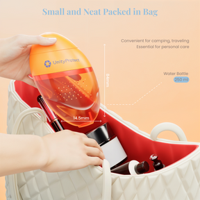 UnityProtect Portable Bidet for Travel, Mango Shape Rechargeable Electric Travel Bidet Sprayer with Adaptor, Mini High Pressure Handheld Bidet for Women Men Baby Cleaning